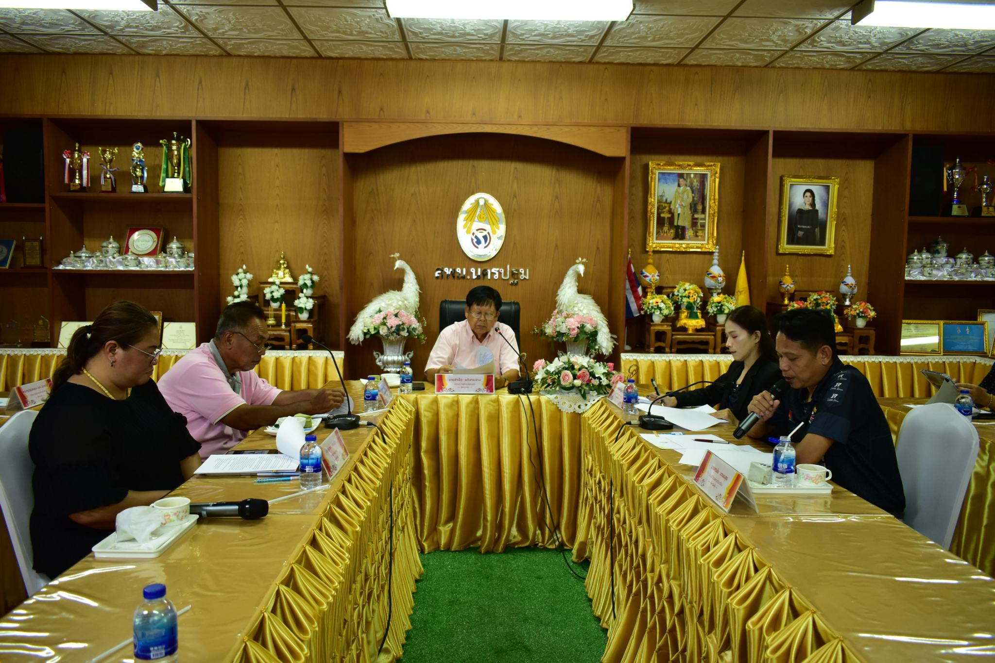 ประชุมคณะกรรมการการศึกษาขั้นพื้นฐานของโรงเรียน