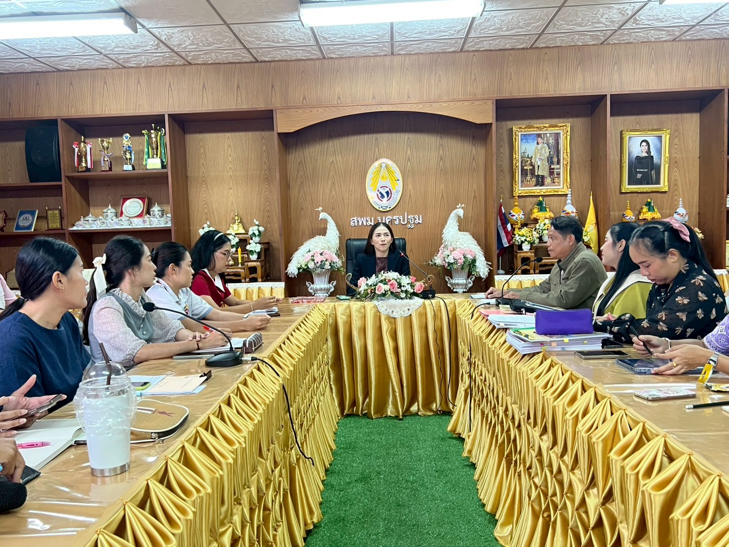 ประชุมครู และบุคลากรทางการศึกษา ครั้งที่ 10 ประจำเดือน ตุลาคม ปีการศึกษา 2568