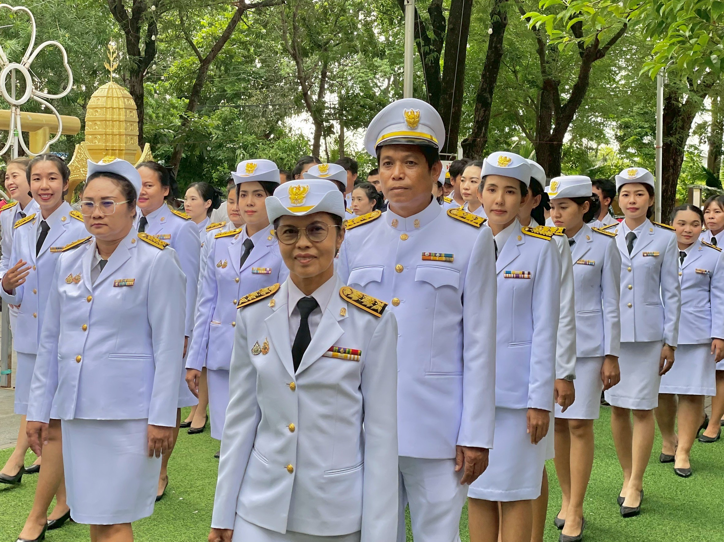 พิธีฉลองตราตั้งสมณศักดิ์ สัญญาบัตรพัดยศ เจ้าอาวาสวัดหลวงประชาบูรณะ